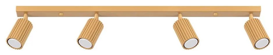 Sollux SL.1565 - Faretto KARBON 4xGU10/10W/230V oro