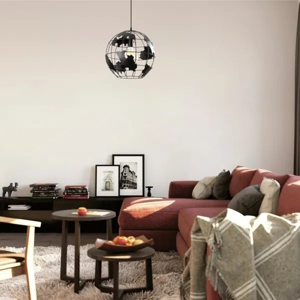 Lampadario su filo FELLINI 1xE27/40W/230V