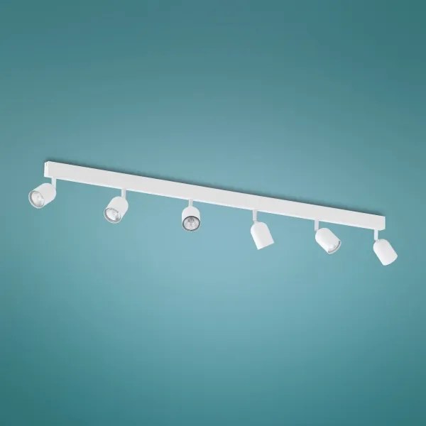 Faretto TOP 6xGU10/10W/230V bianco
