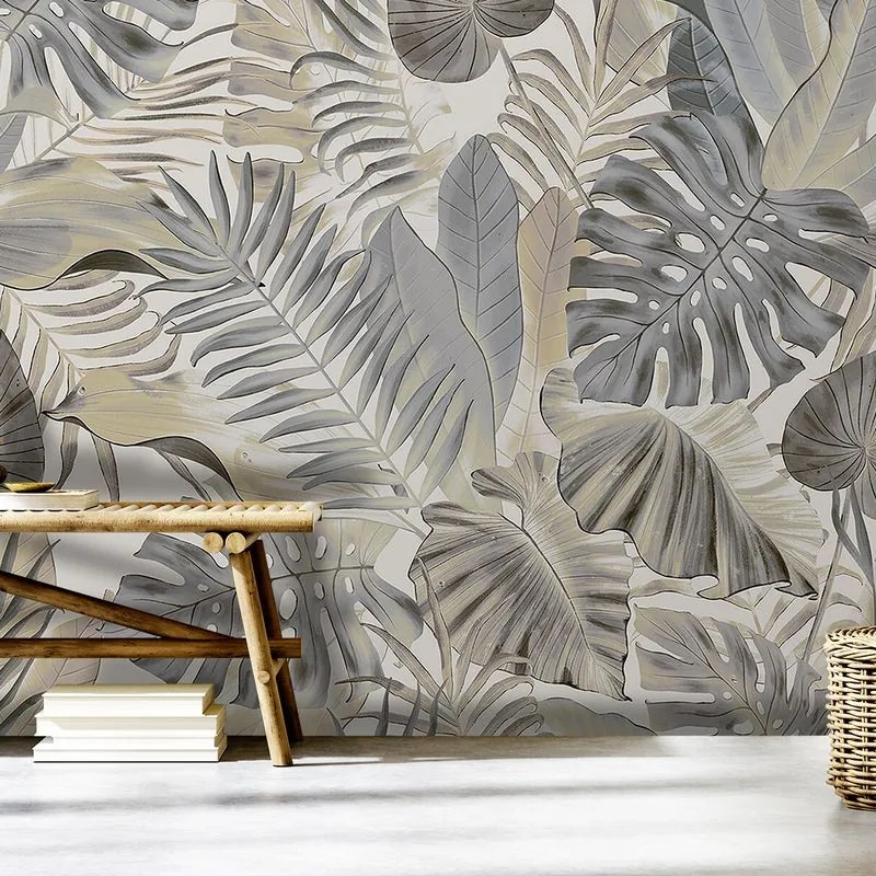 Fotomurale Tropical mood, beige 400X300 cm