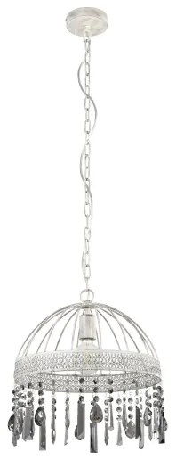 Eglo 43587 - Lampadario su corda STEELEVILLE 1xE27/40W/230V