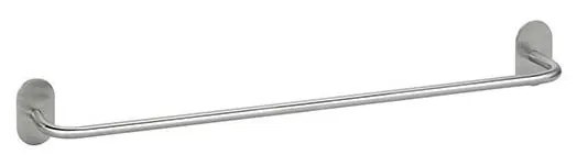 Porta asciugamani 64,5x7,2 cm in acciaio inox/argento