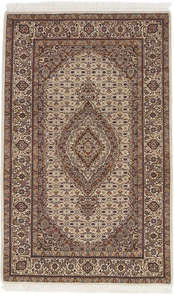 Tabriz Tappeto orientale 90 x 150 Beige (Indian) Annodato A Mano