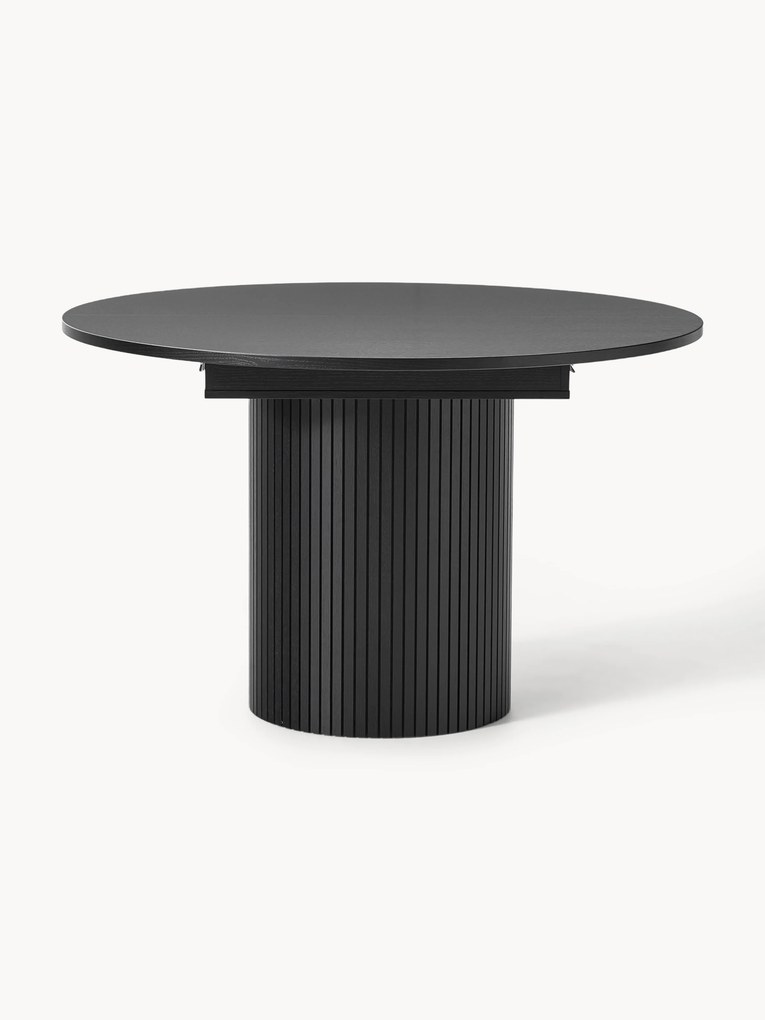 Tavolo allungabile con struttura millerighe Filo, 120 - 160 x 75 cm