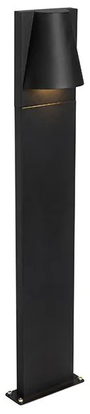 Lampada da terra da esterno industriale nera IP44 - Femke
