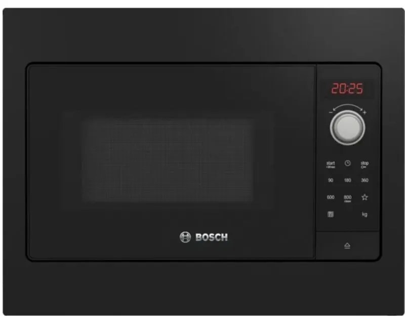 forno a microonde da incasso 20l 800w nero - BFL523MB3F - bosch