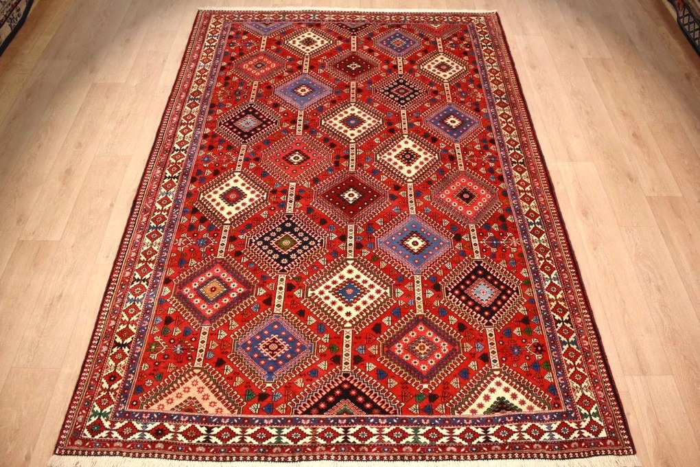 Yalameh Tappeto persiano 310 x 210 (Iran) Annodato A Mano