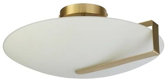 Searchlight 73990-3GO - Lampada da soffitto SUNDIAL 3xE27/40W/230V, finitura oro