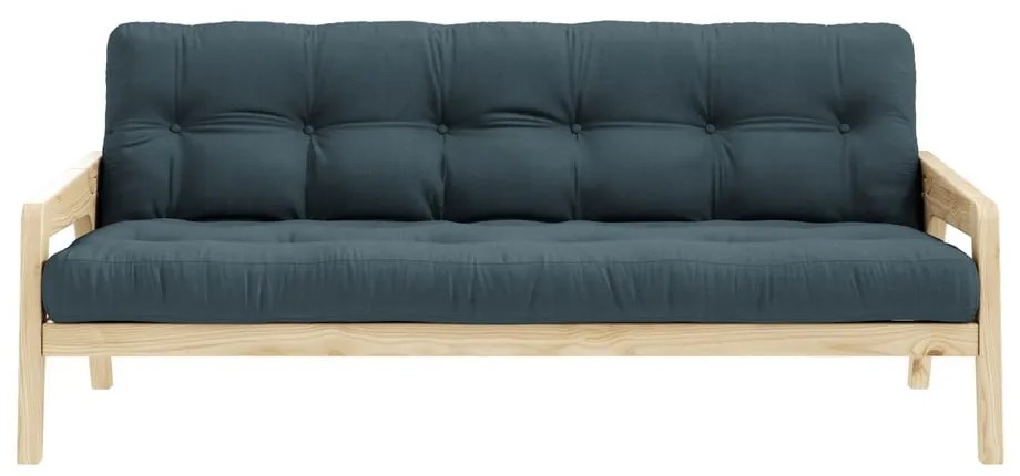 Divano letto blu 204 cm Grab - Karup Design