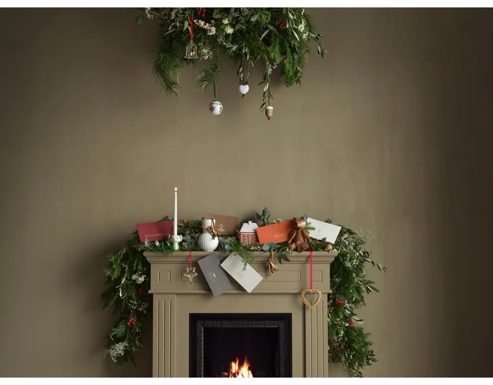 Portacandela in ceramica per lumino Gingerbread Lighthouse – Kähler Design