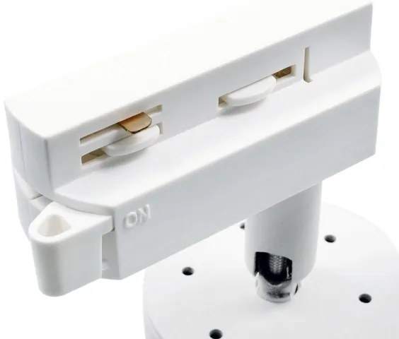 Faretto MICA per sistema a binario 1xGU10/25W/230V Monofase bianco