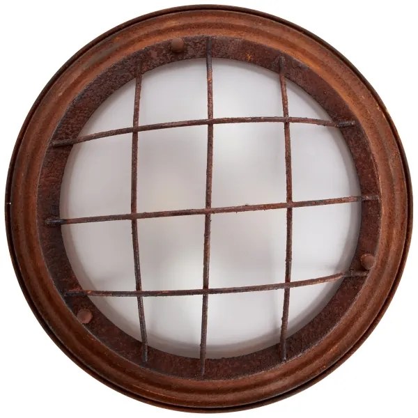 Brilliant - Plafoniera TYPHOON 2xE27/30W/230V rosso-marrone