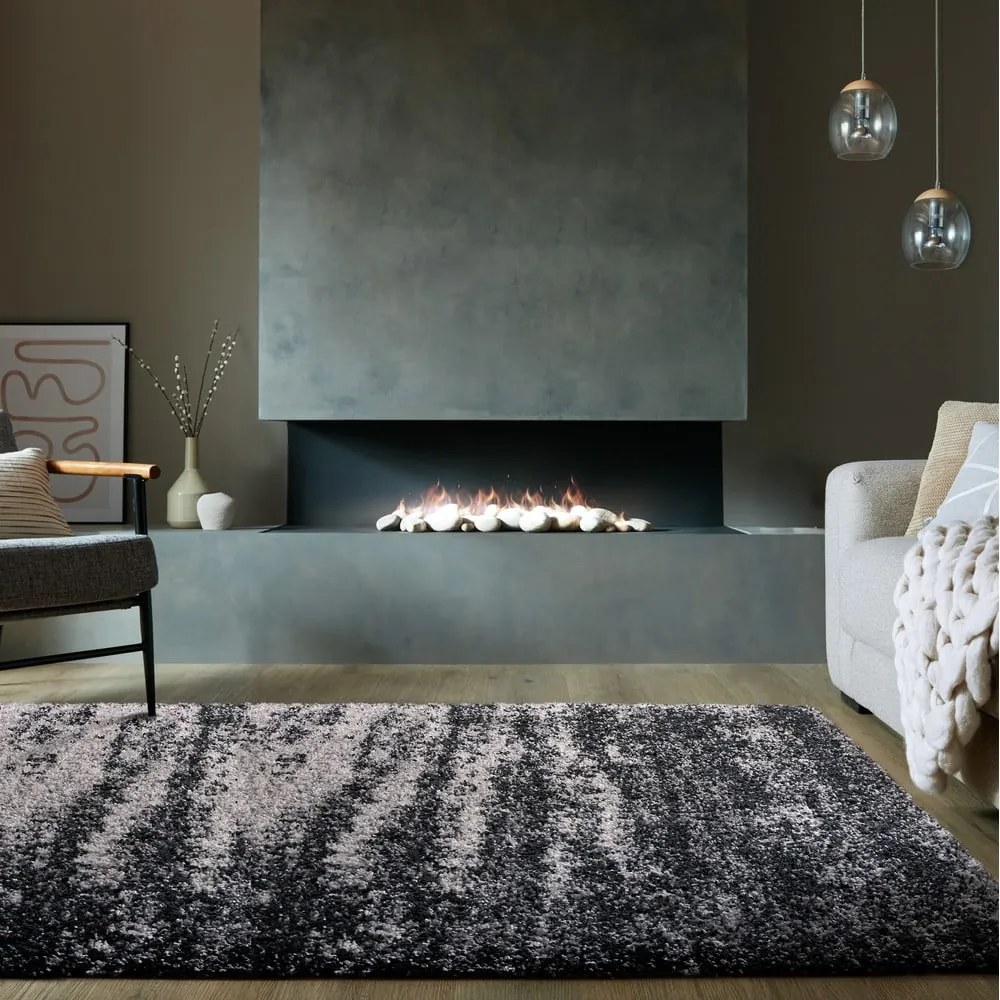Tappeto grigio 200x290 cm Dune Ombre – Flair Rugs