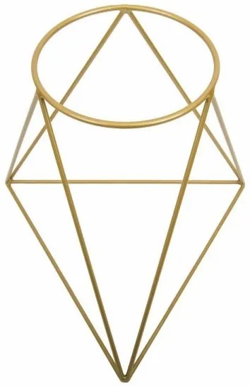 Portavasi TRIANGL 40x45 cm oro