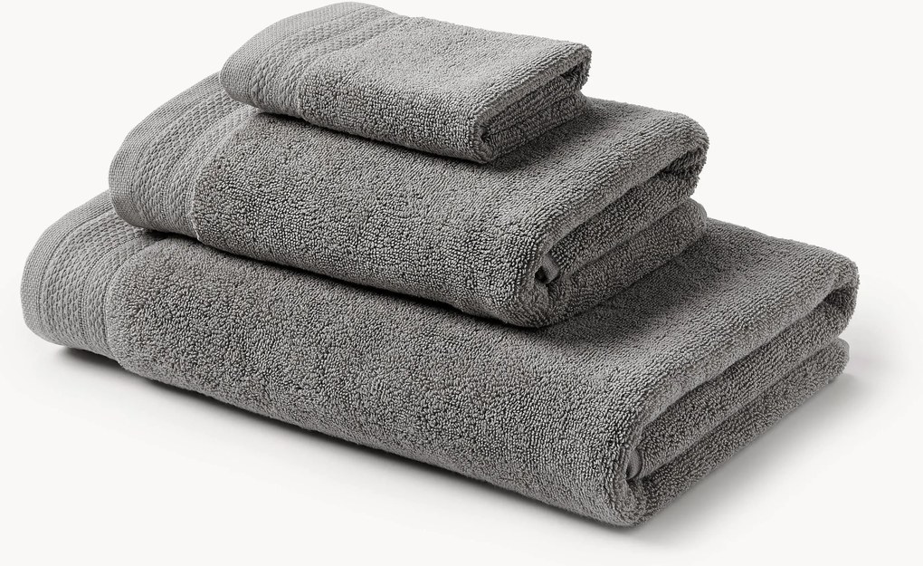 Set di asciugamani in cotone organico Premium, varie misure