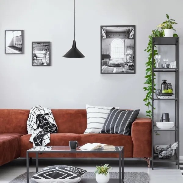 Rabalux 72016 - Lampadario a cavo FELIPE 1xE27/40W/230V