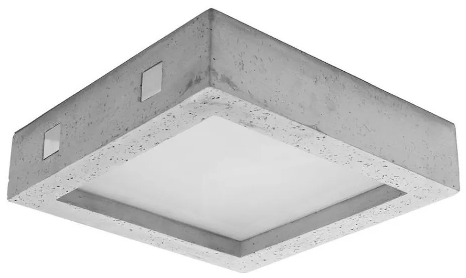 Sollux SL.0995 - Plafoniera LED RIZA LED/18W/230V cemento