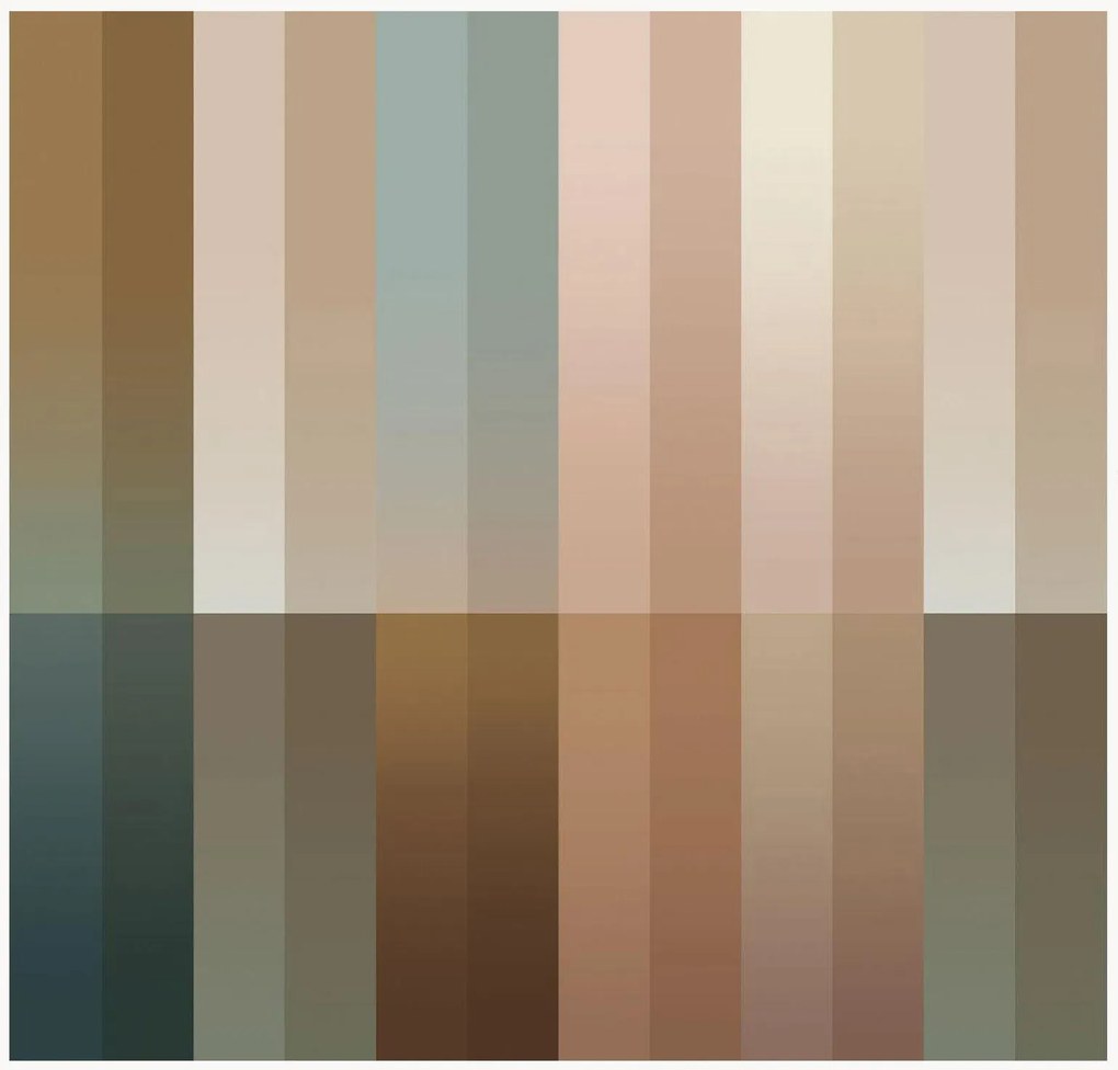 Carta da parati Frans Uyterlinde - Gradient Stripes