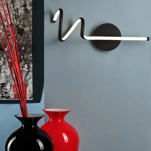 ONLI - Applique a LED TWIST LED/6W/230V 4000K nero