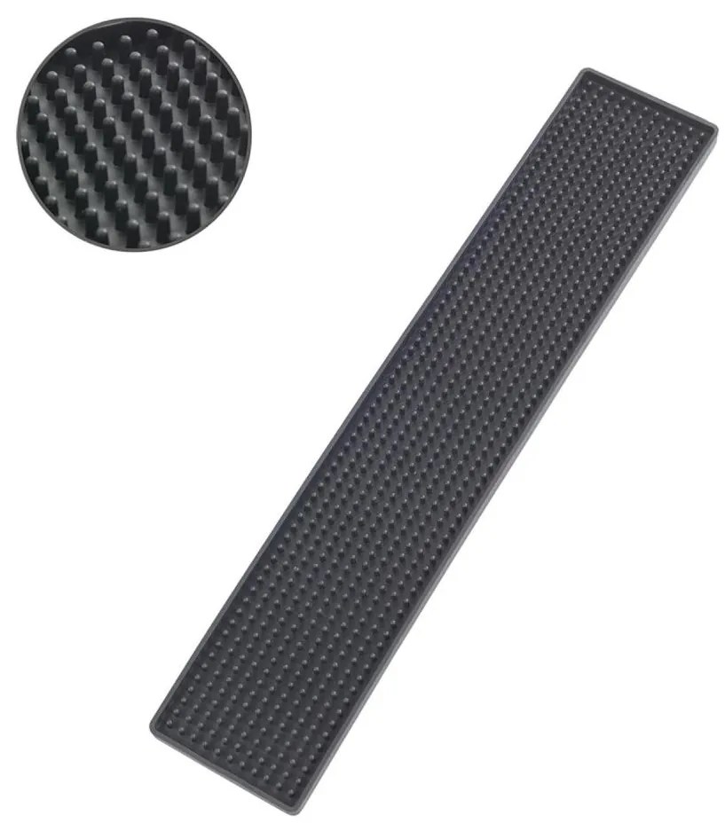 WENKO 54700100 - Vassoio raccogligocce 42x8 cm nero