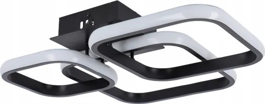 Plafoniera LED 38W/230V nera