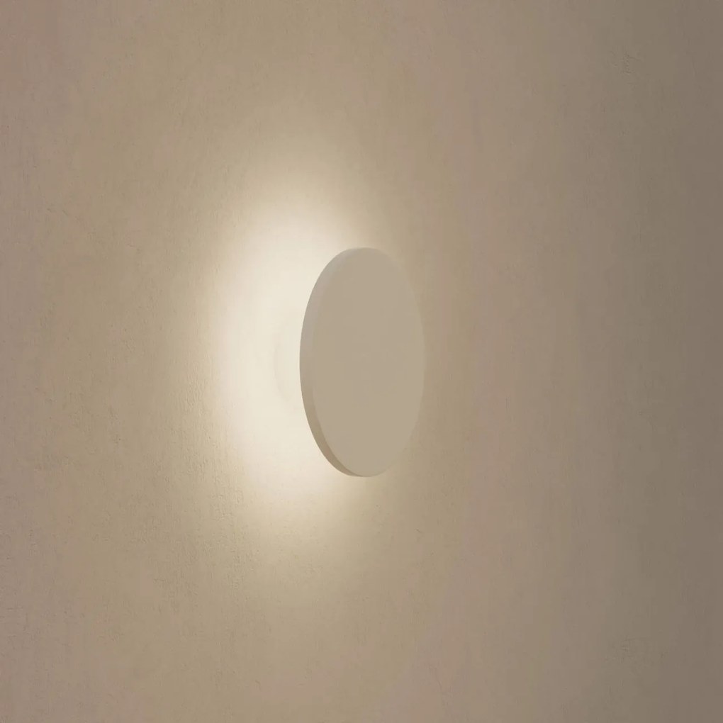 Applique LED IP65 Luce Indiretta 12W Tonda Bianca Colore Bianco Caldo 3.000K