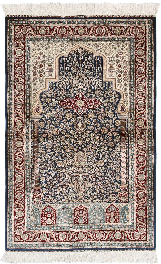 Ghom Tappeto 150x90 (Cina) Annodato A Mano