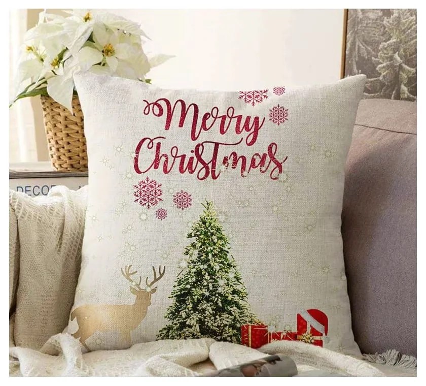 Federa decorativa a tema Natale 43x43 cm – Mila Home