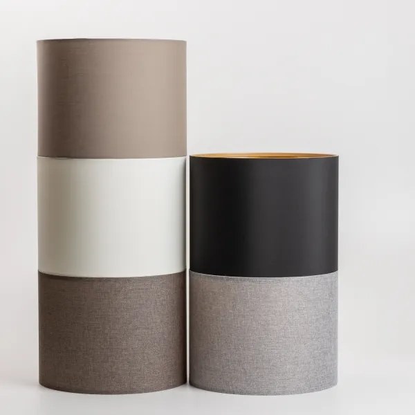 Eglo - Lampada da tavolo LED TUNJA 1xE27/60W/230V 38,5 cm cromo opaco/grigio