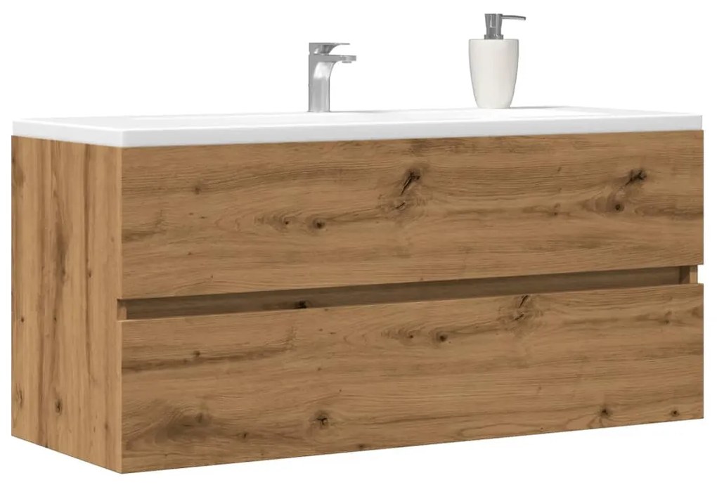 Mobile Lavabo Rovere Artigianale 100x38,5x45 Cm Multistrato /