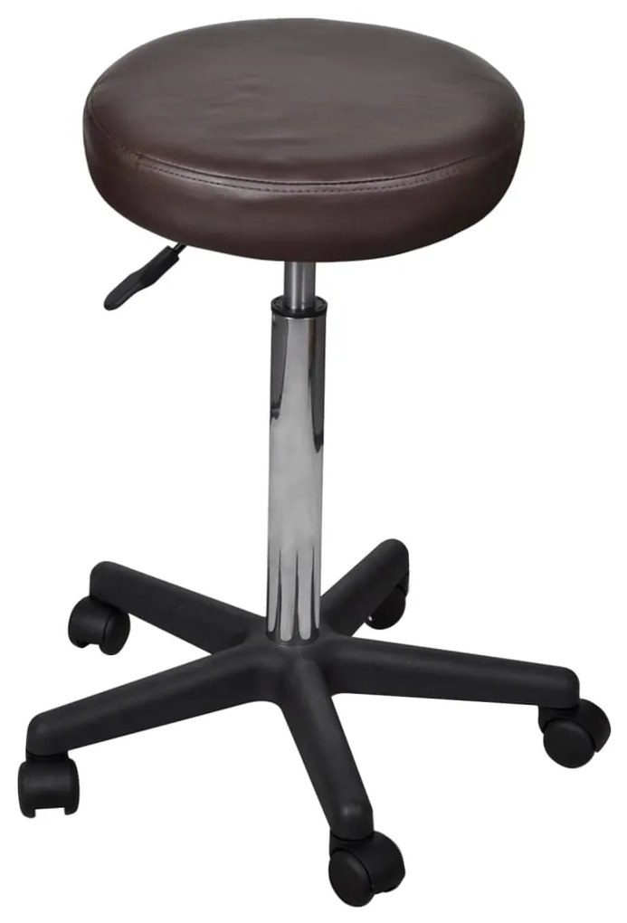 Sgabello Da Ufficio Marrone /