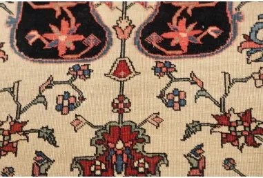 Antik Stilizzato Avorio Rosso 142x208 Cm