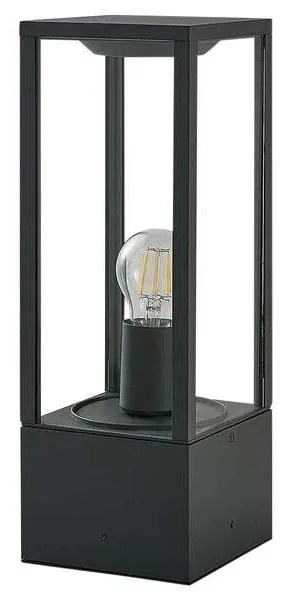 Lindby - Peldar Lampada da Giardino H40 Dark Grey/Clear Lindby