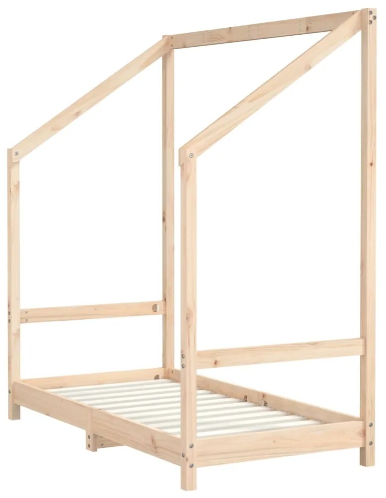 Giroletto per bambini 2x(70x140) cm in legno massello di pino