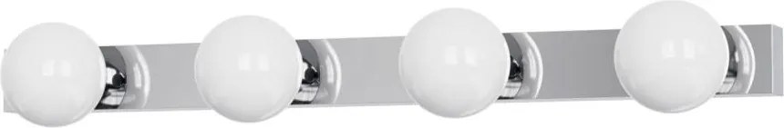 Brilagi - Illuminazione a LED per specchio da bagno HOLLYWOOD 4xLED/3W/230V IP44 cromato