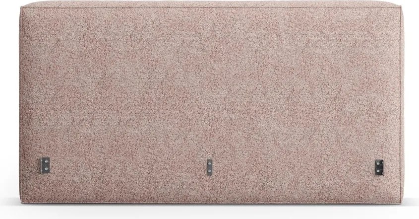 Testiera rosa chiaro in imbottito 229x100 cm Olivia – Micadoni