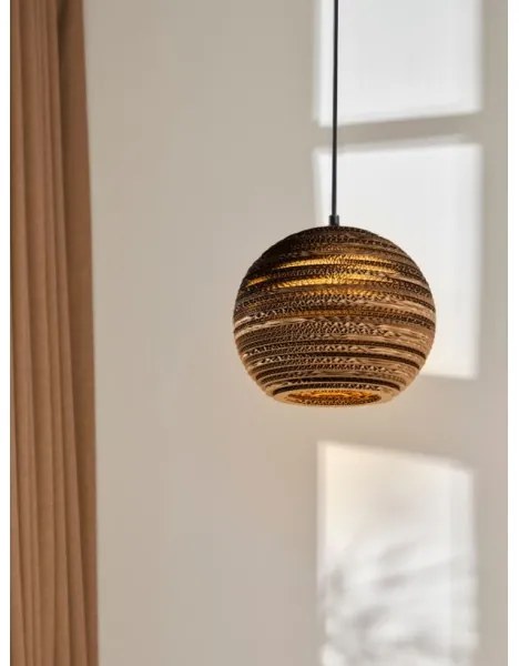 Ledvance - Lampadario a sospensione con filo DECOR CARDBOARD 1xE27/15W/230V diametro 26 cm