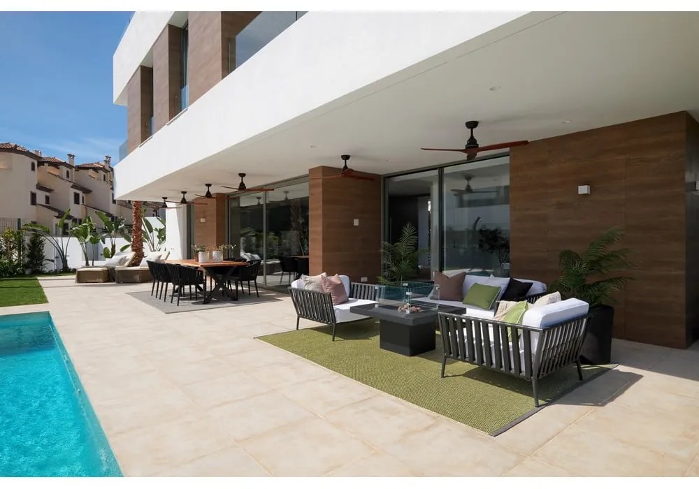 Passatoia da interno/esterno color kaki 70x200 cm Effi Apple – Pappelina