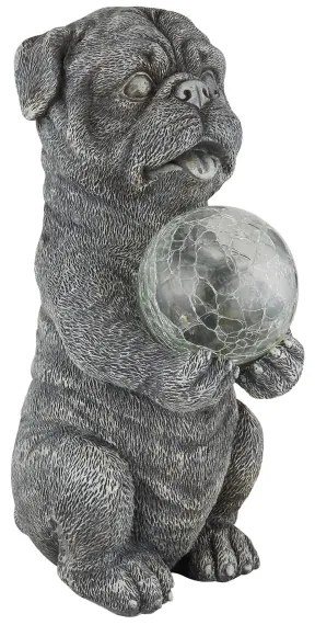 Globo - Decorazione solare LED/0,02W/3V IP44 cane