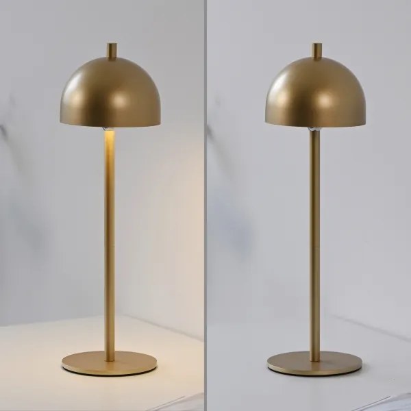 Schöner Wohnen 19244-12 - Lampada da tavolo dimmerabile a LED BELLIS LED/2,5W/5V IP54, oro