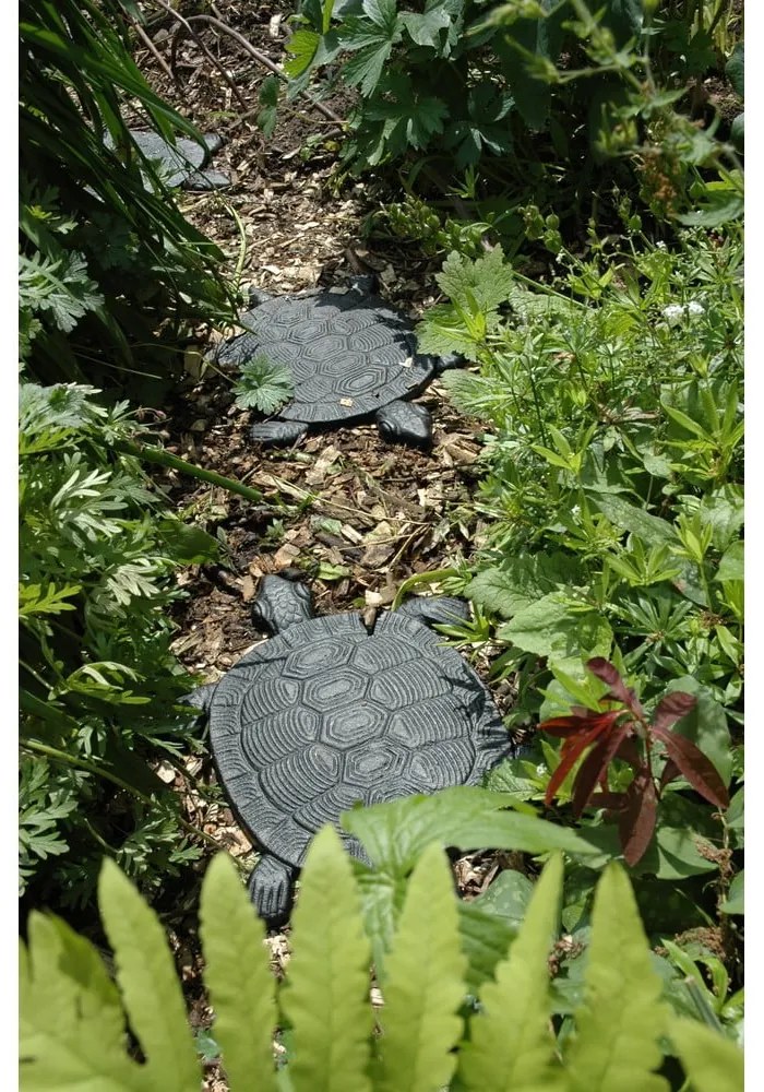 Pedata da giardino in metallo Turtle - Esschert Design
