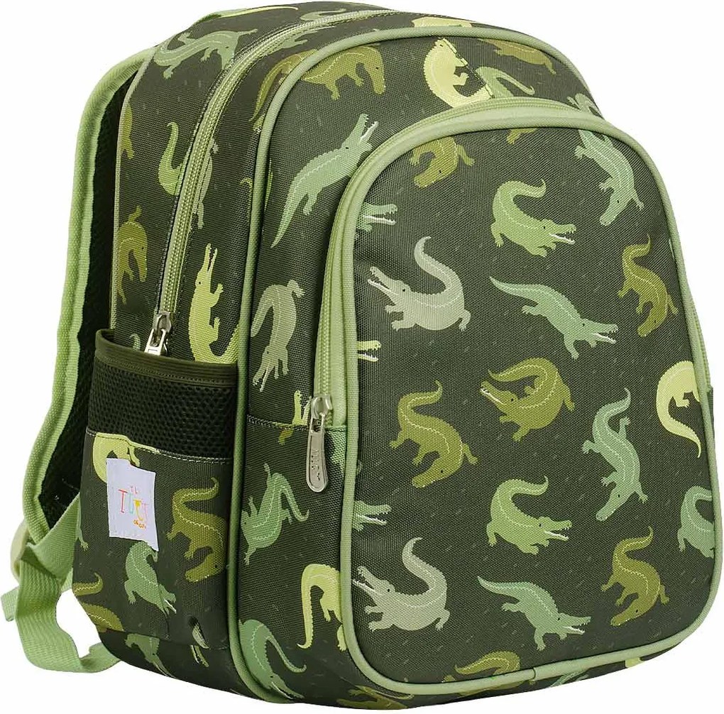 A Little Lovely Company - zainetto per l'asilo - coccodrillo