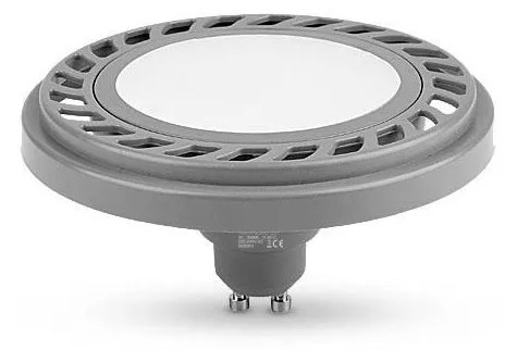Lampadina LED ECOLINE SOFT AR111 GU10/9W/230V 4000K 120° grigio - Brilagi