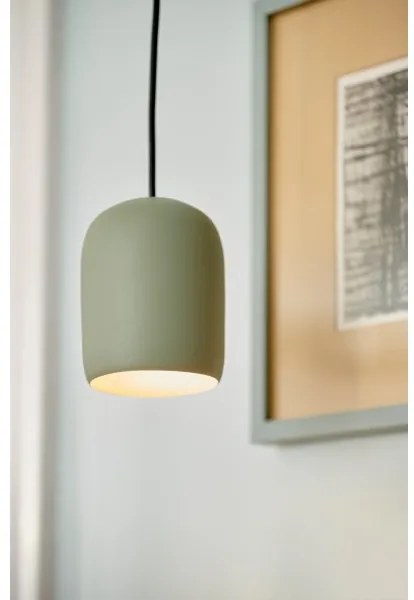 Nordlux - Lampadario a sospensione con filo NOTTI 1xE27/25W/230V verde