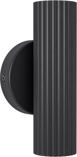 Eglo 902032 - Applique da parete PORTILLO 2xGU10/5W/230V nero