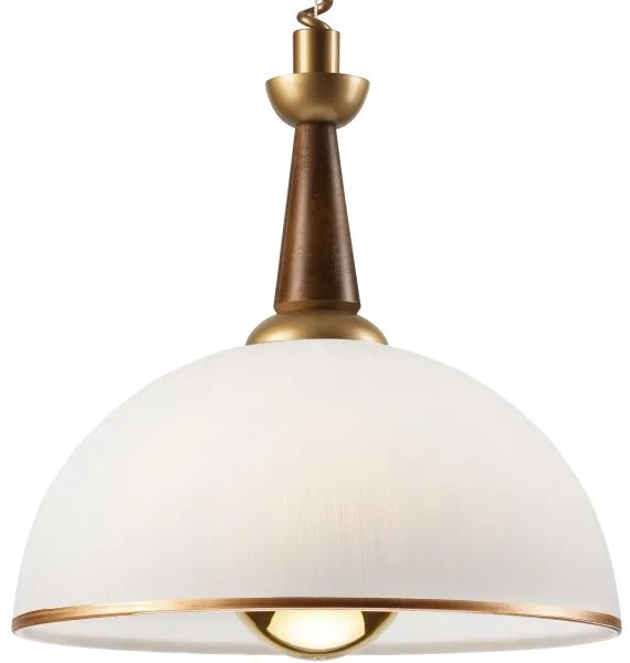 Lampadario a scomparsa CHIARA 1xE27/60W/230V marrone/rovere