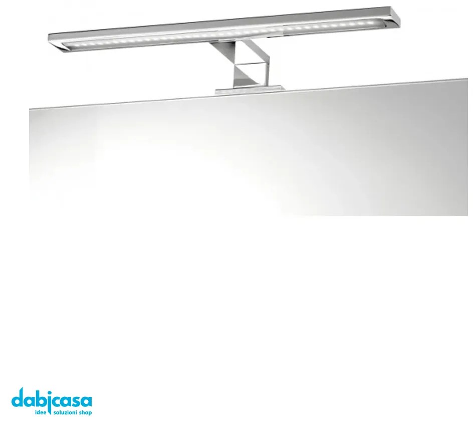 Lampada Led In Abs Per Specchio Da Bagno Filo,Bisellato E Su Pannello L 40 Cm