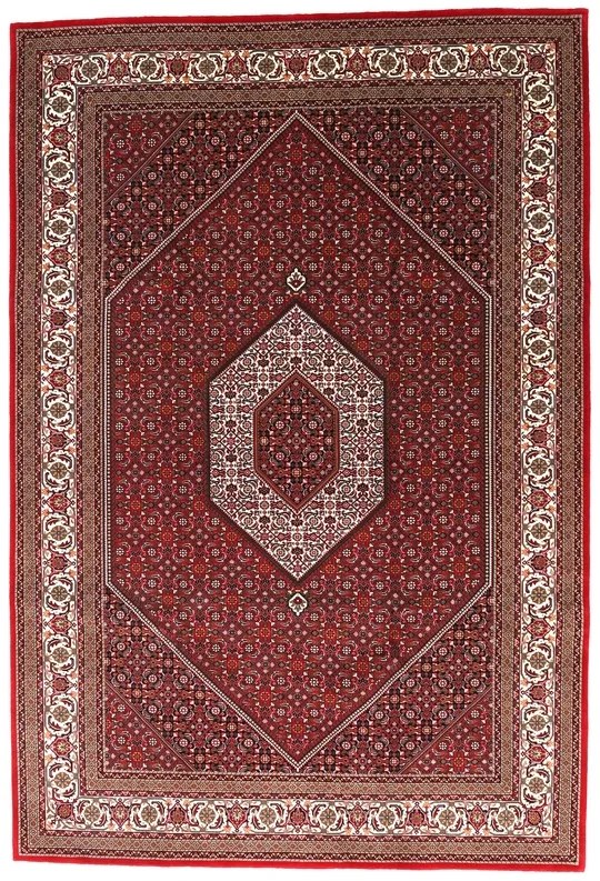 Bidjar Tappeto 250x300 Rosso (Indian) Annodato A Mano