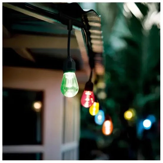 Ledvance-LED RGBW Catena da esterno dimmerabile STRING 12xLED/0,37W/230V IP44 Wi-Fi