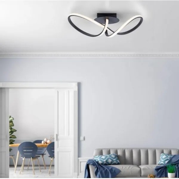 Leuchten Direkt 15403-18 - Lampadario LED da superficie dimmerabile MARIA LED/16W/230V